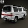 Mitsubishi Delica Star Wagon 4WD 1986 3d model
