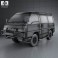 Mitsubishi Delica Star Wagon 4WD 1986 3d model