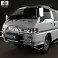 Mitsubishi Delica Star Wagon 4WD 1986 3d model