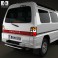 Mitsubishi Delica Star Wagon 4WD 1986 3d model
