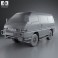 Mitsubishi Delica Star Wagon 4WD 1986 3d model