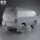 Mitsubishi Delica Star Wagon 4WD 1986 3d model