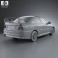 Mitsubishi Lancer Evolution 1997 3d model