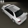 Mitsubishi Lancer Evolution 2001 3d model