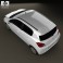 Mitsubishi Mirage 2013 3d model