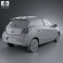Mitsubishi Mirage 2013 3d model