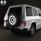 Mitsubishi Pajero (Montero) Wagon 1983 3d model