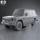 Mitsubishi Pajero (Montero) Wagon 1983 3d model