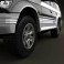 Mitsubishi Pajero (Montero) Wagon 1991 3d model