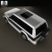 Mitsubishi Pajero (Montero) Wagon 1991 3d model