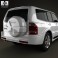 Mitsubishi Pajero (Montero) Wagon 2005 3d model