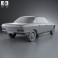 NSU Ro 80 1967 3d model