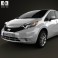 Nissan Versa Note (Livina) 2013 3d model