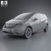 Nissan Versa Note (Livina) 2013 3d model