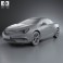 Opel Cascada (Cabrio) 2013 3d model