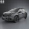 Peugeot 2008 2013 3d model