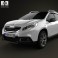 Peugeot 2008 2013 3d model