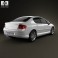 Peugeot 407 sedan 2004 3d model