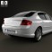 Peugeot 407 sedan 2004 3d model