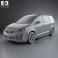 Proton Exora 2012 3d model