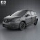 Renault Scenic XMOD 2013 3d model