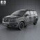 SsangYong Rodius 2013 3d model