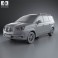 SsangYong Rodius 2013 3d model