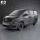 Toyota Alphard 2012 3d model
