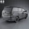 Toyota Alphard 2012 3d model