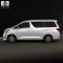 Toyota Alphard 2012 3d model