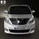 Toyota Alphard 2012 3d model