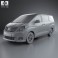 Toyota Alphard 2012 3d model