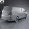 Toyota Alphard 2012 3d model