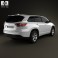 Toyota Highlander 2014 3d model