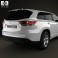 Toyota Highlander 2014 3d model