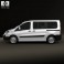 Toyota ProAce Combi L1H1 2012 3d model