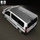 Toyota ProAce Combi L1H1 2012 3d model