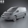 Toyota ProAce Combi L1H1 2012 3d model