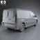 Toyota ProAce Van L1H1 2012 3d model