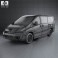 Toyota ProAce Van L2H1 2012 3d model