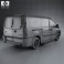 Toyota ProAce Van L2H1 2012 3d model