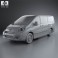 Toyota ProAce Van L2H1 2012 3d model