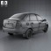 Lada Kalina (1118) sedan 2011 3d model