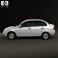 Lada Kalina (1118) sedan 2011 3d model