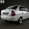 Lada Kalina (1118) sedan 2011 3d model