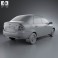 Lada Kalina (1118) sedan 2011 3d model