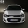 Lada Kalina 2 hatchback 2013 3d model