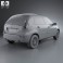 Lada Kalina 2 hatchback 2013 3d model