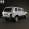 Lada Niva 4×4 2131 2012 3d model