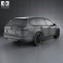 Volkswagen Golf Mk7 variant 2014 3d model